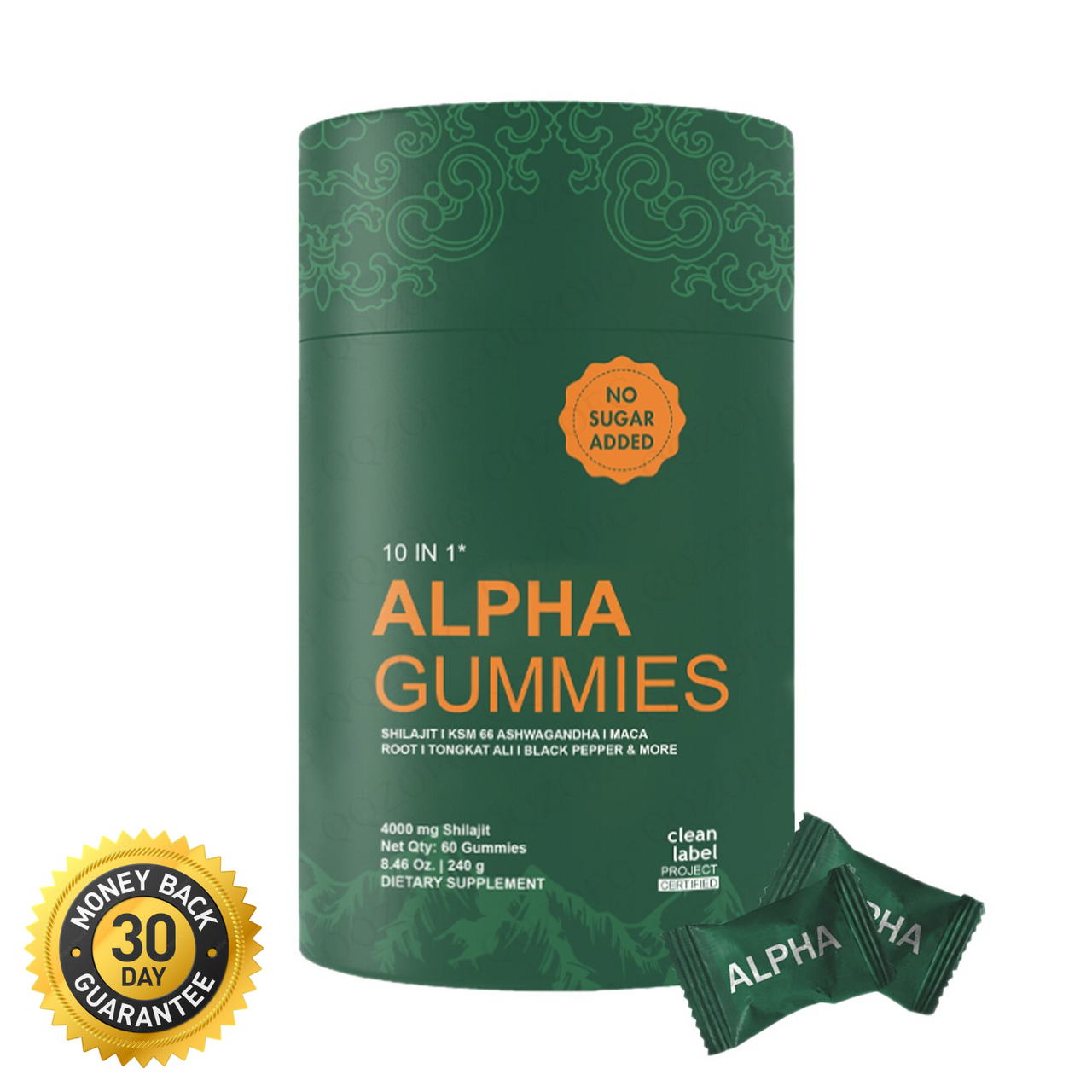 Alpha Gummies – 10-in-1 Plant-Based Formula