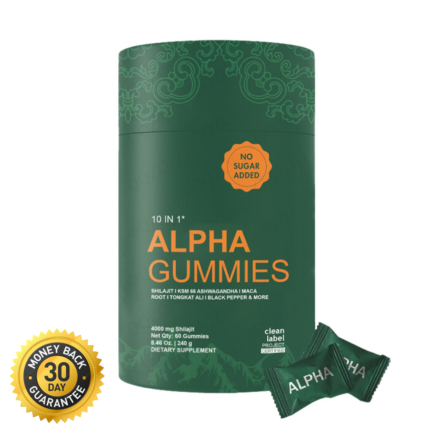 Alpha Gummies – 10-in-1 Plant-Based Formula